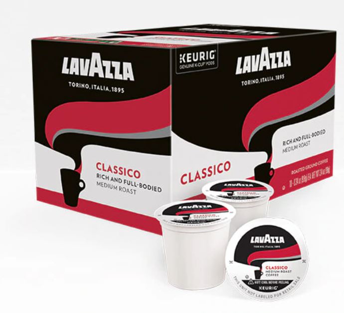 LAVAZZA CLASSICO KEURIG/KCUP Gray Bird Coffee and Tea