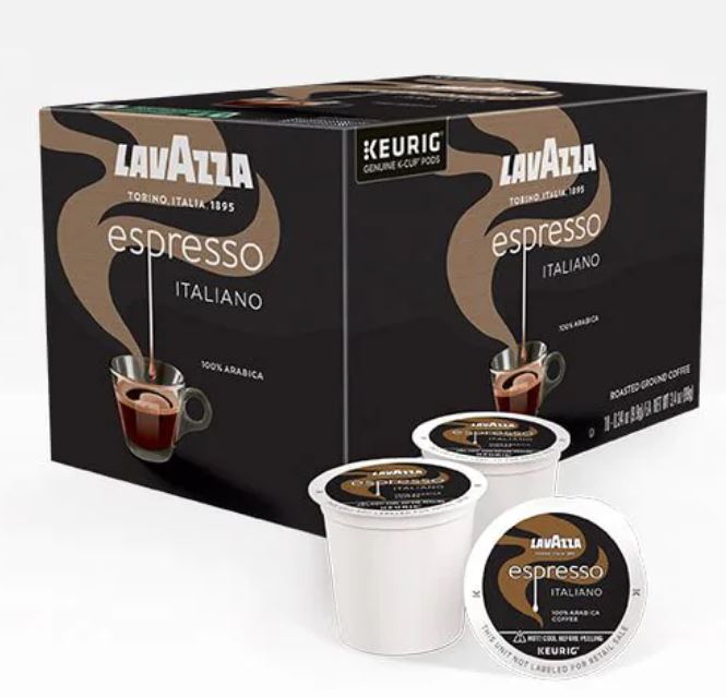 LAVAZZA ESPRESSO ITALIANO KEURIG/KCUP Gray Bird Coffee and Tea
