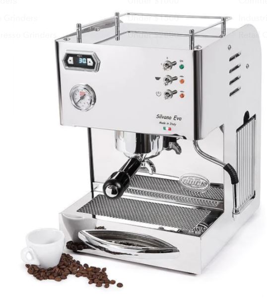 QUICK MILL SILVANO EVO ESPRESSO MACHINE 04005AEVO Gray Bird Coffee